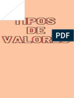 3.7 Tipos de Valores - Presentacion