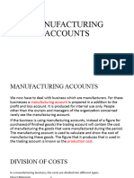 Manufacturing Accounts