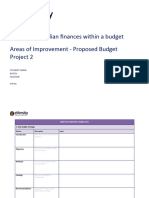 FIN009 EVT-001 Manage Australian Finances Within A Budget - Project 2 Template V1.0