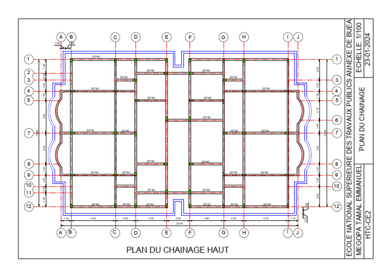 Plan de Chaînage pour Maison | PDF