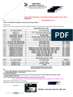 Penawaran Pembelian Cartridges Kosong