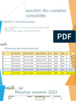 Analyse Financière Des Comptes Consolidés - Cours N°1 - 2024