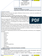 Plano de Aula - 26 de Fevereiro 01 de Março