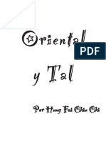 Oriental y Tal (Completo)