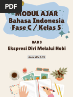 Modul Ajar Bahasa Indonesia Kelas 5 | PDF