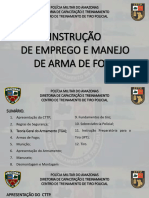 Instrução de Emprego e Manejo de Arma de Fogo