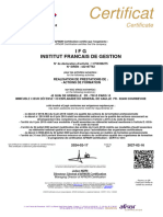 Qualiopi - Certificat Ifg 02 2024