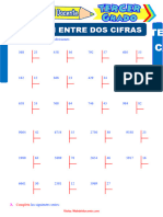 Matemáti CA Tercer Grado: División Entre Dos Cifras