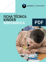 Ficha Tecnica Kinder Matematica