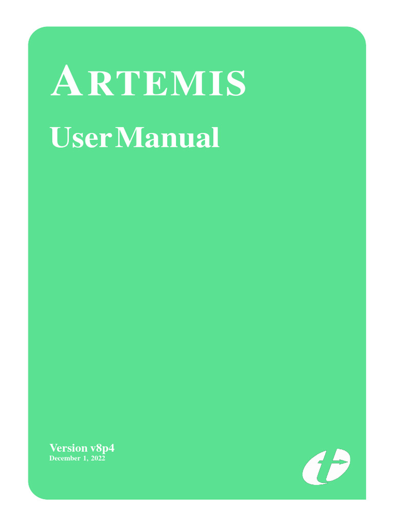 ARTEMIS User Manual Overview | PDF | Spectral Density | Waves