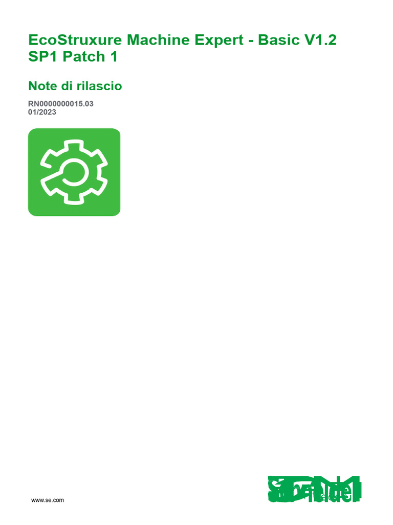 MachineExpert Basic ReleaseNotes It | PDF