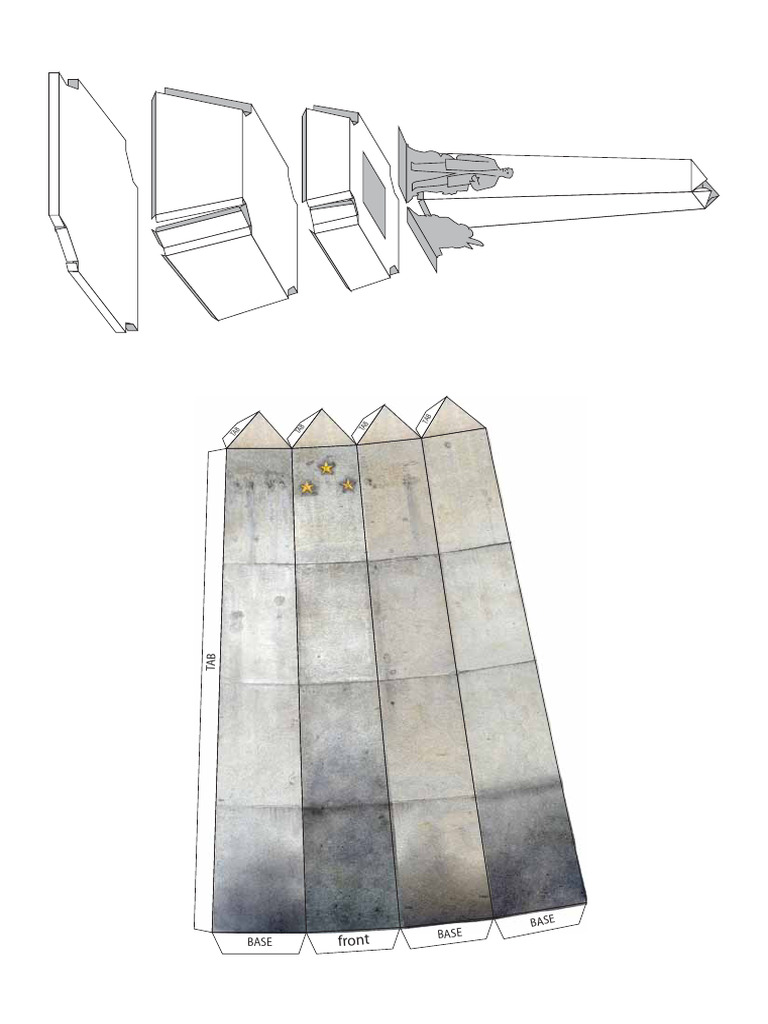 Rizal Monument Paper Craft | PDF