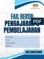 Fail Rekod Mengajar Sesi Akademik 2024-2025