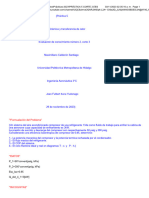 Práctica 5, Evaluación de Desempeño 2 Corte 3