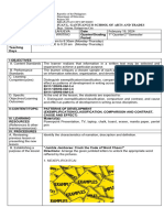 Patterns OF Development LESSON PLAN