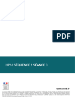 Hp16 Séquence 1 Séance 3: Course Contents