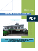 Rancangan Proposal Renov Masjid Nurul Huda 2023