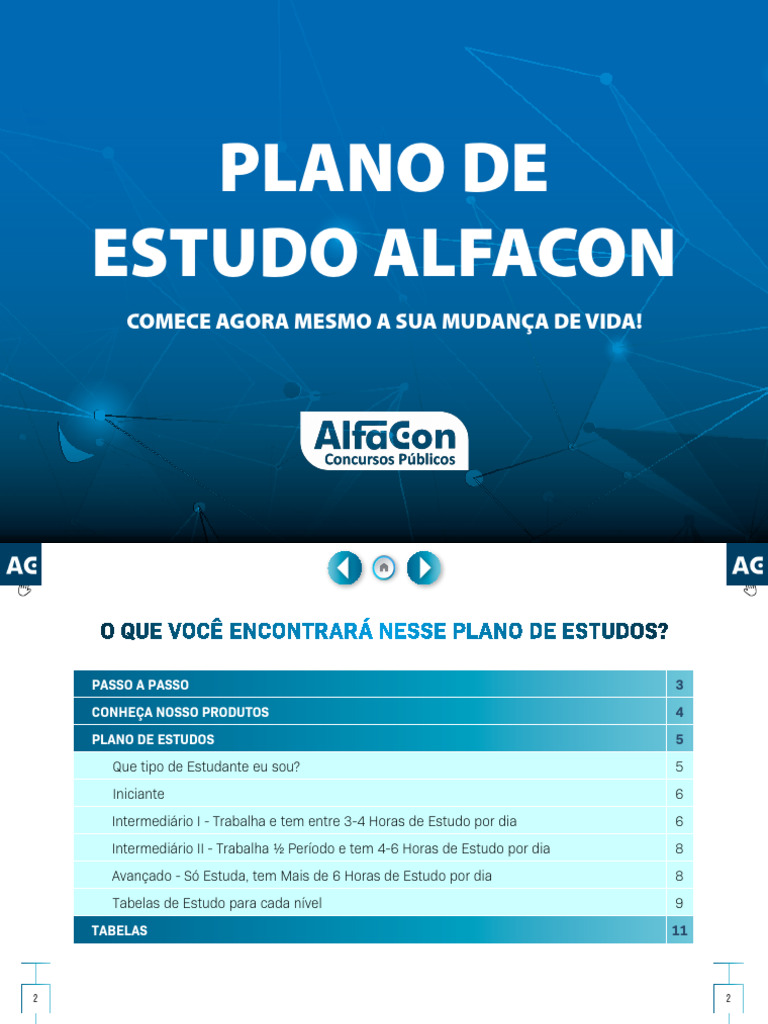 Plano de Estudos para Concursos Públicos | PDF | Lei Administrativa | Tempo