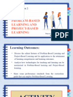 Problem Based Learning and Product Based Learning