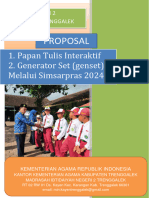 Proposal SIMSARPRAS 2024 Pengadaan Peralatan MIN 2 Trenggalek