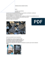 Clasificacion de Minerales Rocas Cemento Matriz