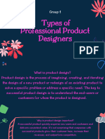 Professional Product Designers in Art Presentation