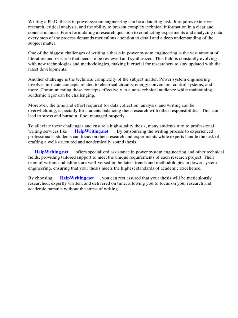 Phd thesis in power system engineering pdf electrical grid smart grid