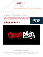 A Night at The Inwell House - Creepypasta