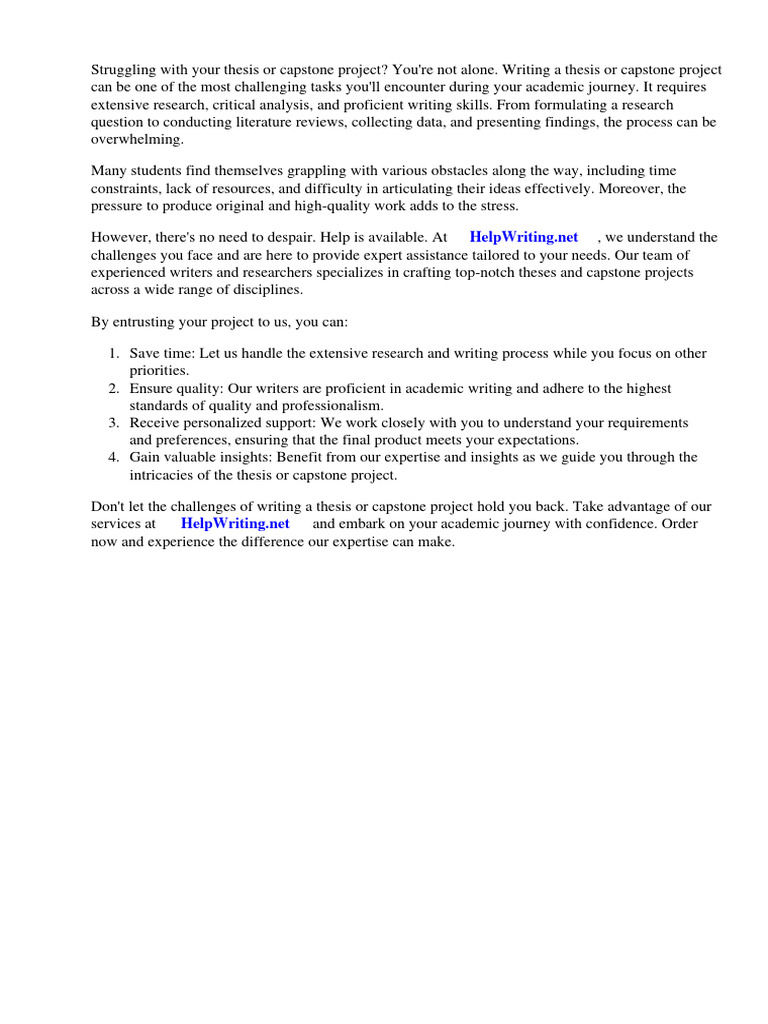 Thesis or Capstone Project PDF Vitamin B12 Vitamin