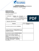 Formulario de Verificacion de Cumplimiento de Requisitos Académicos y Administrativos