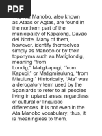 Ata Manobo