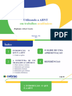 Utilizando A ABNT em Trabalhos Acadêmicos