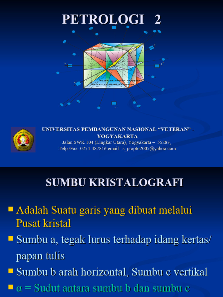 Sistem Kristal | PDF | Teknologi & Rekayasa