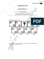 4.2 BATERÍA DE TEST Psicos