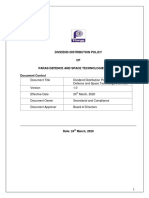 18.paras Defence - Dividend Distribution Policy