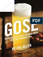 Gose Brewing A Classic German Beer For The Modern Era by Allen, Fal