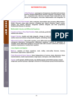 IIT JAM Mthematics Syllabus