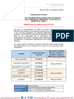 Circular Dp-005-2024 ANSES Aumento Del Régimen Reparatorio Para Ex-presos Políticos de La Republica Argentina - Ley }26913
