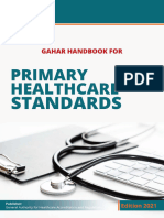 Gahar Handbook For Primary Healthcare Standards 2021-1-1