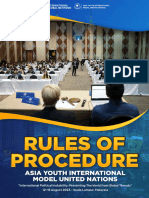 ROP (Rules of Procedures) - AYIMUN 12th Edition