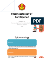 Pharmacotherapy of Constipation