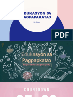 Edukasyon Sa Pagpapakatao