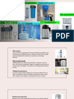 Tipos de Filtros para El Agua Doméstica