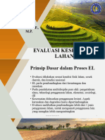 Evaluasi Kesesuaian Lahan