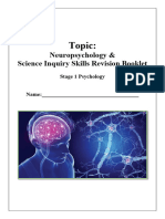 Neuropsychology and Sis Revision Booklet