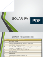 SolarPV - Sizing