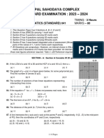 X - Maths (041) Q. STANDARD