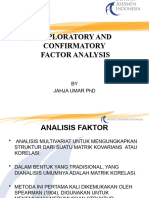 1. ECFA - Exploratory & Confirmatory Factor Analysis