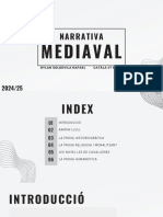 La Narrativa Mediaval