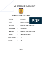 Instrumento de Evaluacion - Varas